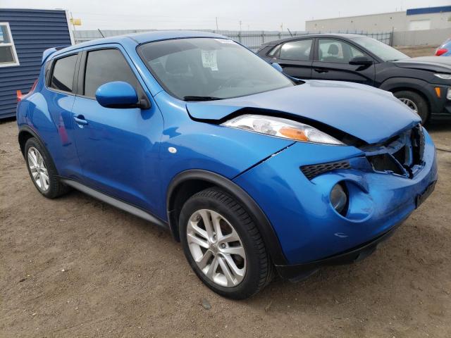 JN8AF5MV5CT119692 - 2012 NISSAN JUKE S BLUE photo 4