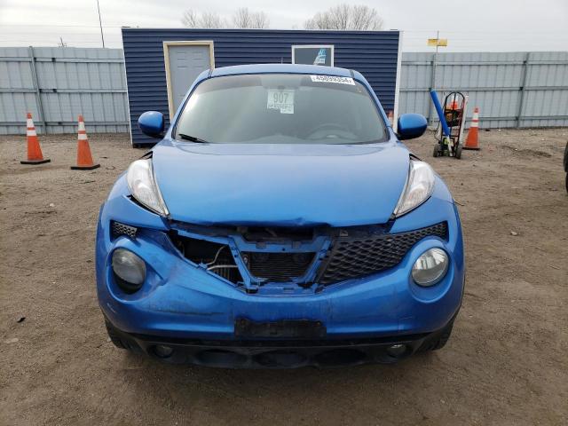 JN8AF5MV5CT119692 - 2012 NISSAN JUKE S BLUE photo 5