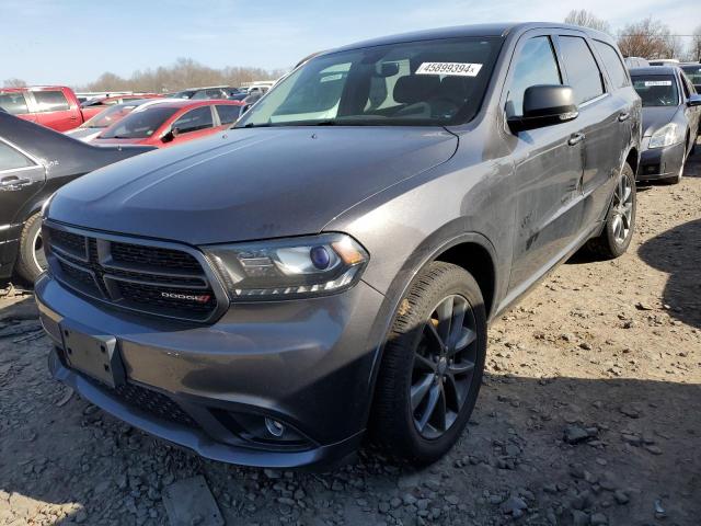 1C4RDJDGXJC175896 - 2018 DODGE DURANGO GT GRAY photo 1