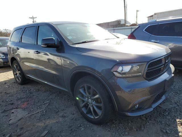 1C4RDJDGXJC175896 - 2018 DODGE DURANGO GT GRAY photo 4