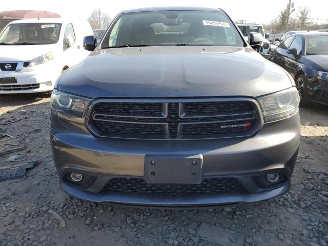 1C4RDJDGXJC175896 - 2018 DODGE DURANGO GT GRAY photo 5