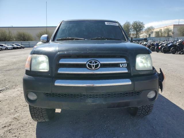 5TBET34104S442984 - 2004 TOYOTA TUNDRA DOUBLE CAB SR5 BLACK photo 5