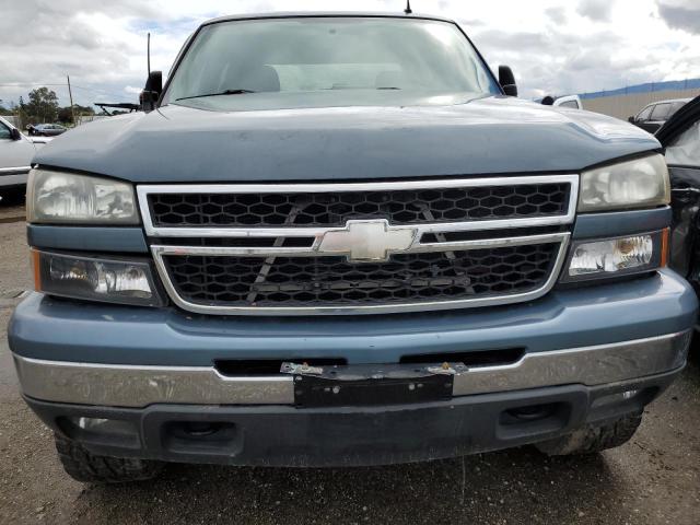 2GCEK13ZX71158327 - 2007 CHEVROLET SILVERADO K1500 CLASSIC CREW CAB BLUE photo 5