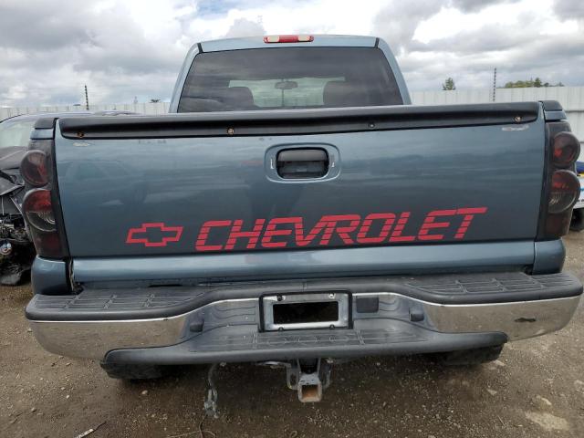 2GCEK13ZX71158327 - 2007 CHEVROLET SILVERADO K1500 CLASSIC CREW CAB BLUE photo 6