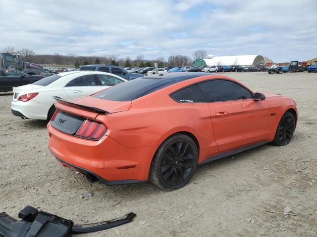 1FA6P8CF2G5229447 - 2016 FORD MUSTANG GT ORANGE photo 3