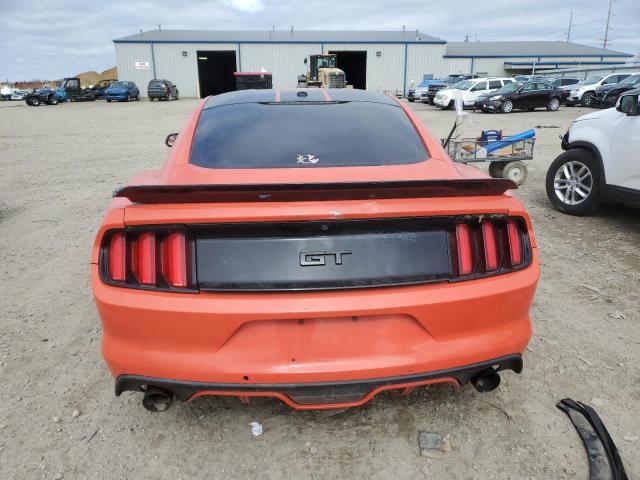 1FA6P8CF2G5229447 - 2016 FORD MUSTANG GT ORANGE photo 6