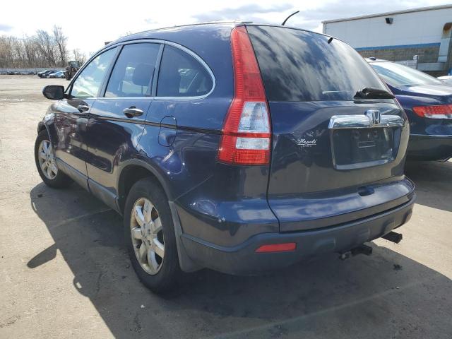 JHLRE48578C004754 - 2008 HONDA CR-V EX BLUE photo 2