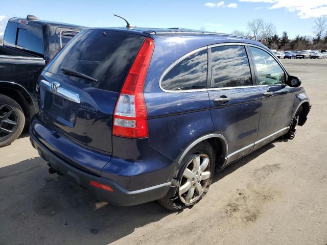 JHLRE48578C004754 - 2008 HONDA CR-V EX BLUE photo 3