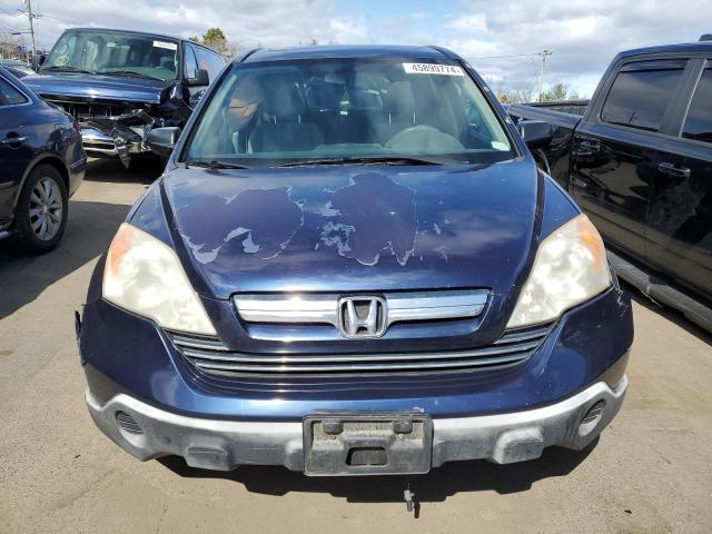 JHLRE48578C004754 - 2008 HONDA CR-V EX BLUE photo 5