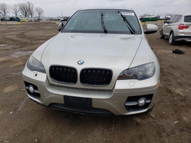 5UXFG8C51ALZ94975 - 2010 BMW X6 XDRIVE50I SILVER photo 5