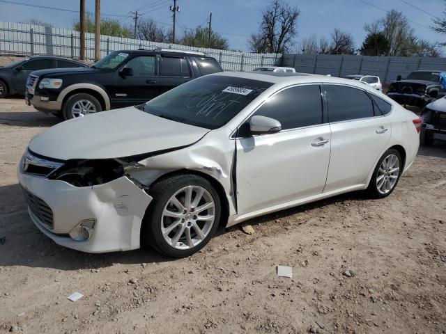 4T1BK1EB8EU119235 - 2014 TOYOTA AVALON BASE WHITE photo 1