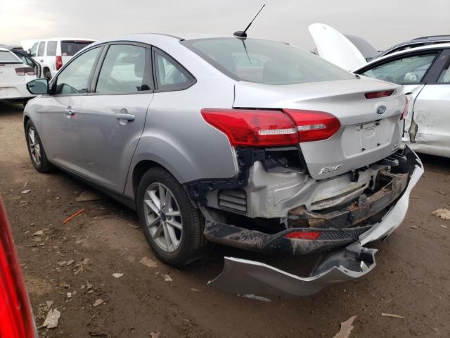 1FADP3F21FL301686 - 2015 FORD FOCUS SE SILVER photo 2