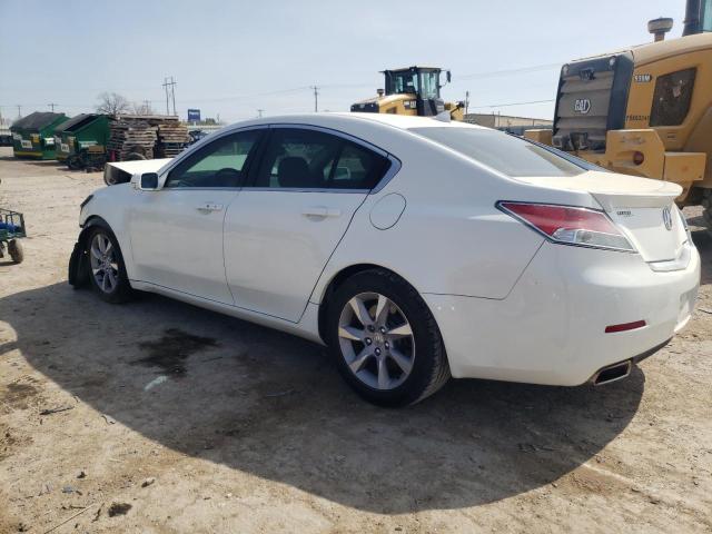 19UUA8F5XDA009886 - 2013 ACURA TL TECH WHITE photo 2