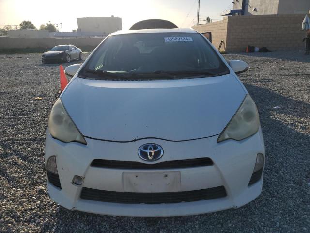 JTDKDTB33D1540867 - 2013 TOYOTA PRIUS C WHITE photo 5