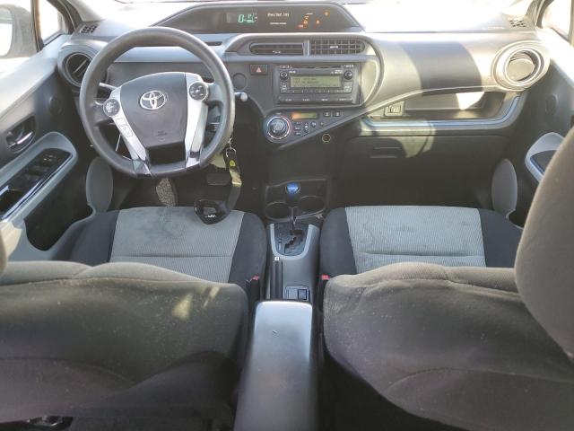 JTDKDTB33D1540867 - 2013 TOYOTA PRIUS C WHITE photo 8