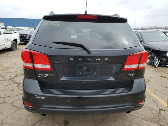 3C4PDDEG0DT538917 - 2013 DODGE JOURNEY R/T BLACK photo 6