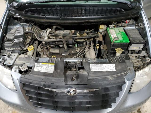 1A4GP45R16B549559 - 2006 CHRYSLER TOWN & COU ლურჯი ფოტო 12