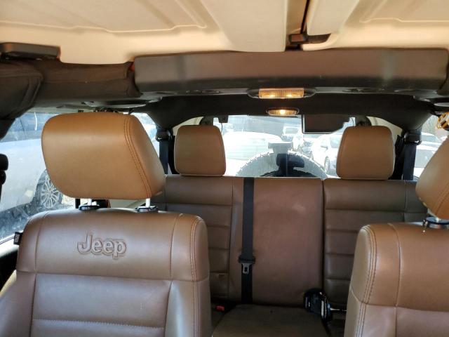 1J4HA5H15BL555144 - 2011 JEEP WRANGLER U SAHARA ORANGE photo 10