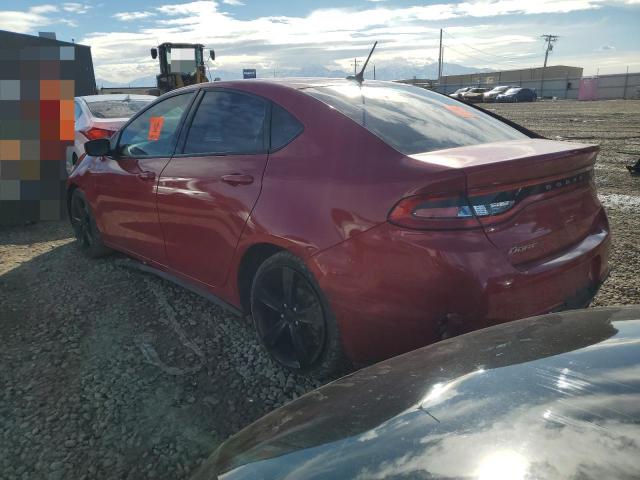 1C3CDFBB6FD405529 - 2015 DODGE DART SXT RED photo 2