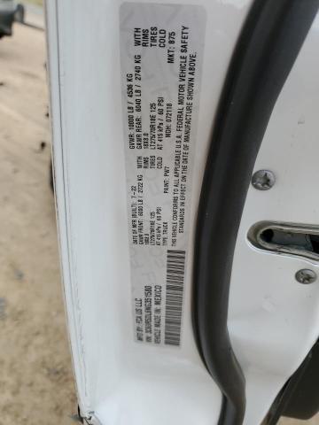 3C6UR5DL6NG351580 - 2022 RAM 2500 BIG HORN/LONE STAR WHITE photo 12