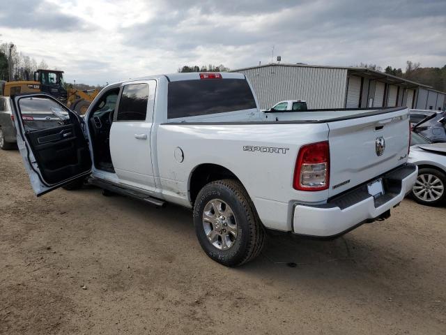 3C6UR5DL6NG351580 - 2022 RAM 2500 BIG HORN/LONE STAR WHITE photo 2