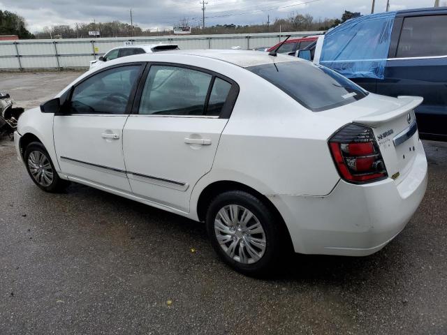 3N1AB6AP0BL642868 - 2011 NISSAN SENTRA 2.0 WHITE photo 2