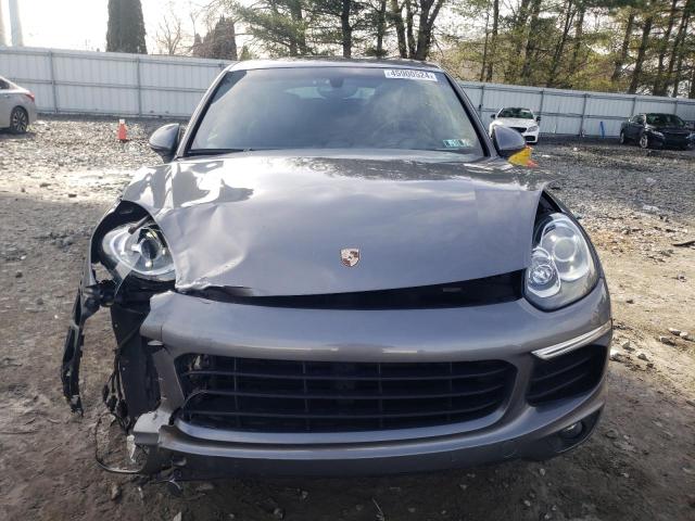 WP1AA2A20GKA10005 - 2016 PORSCHE CAYENNE GRAY photo 5