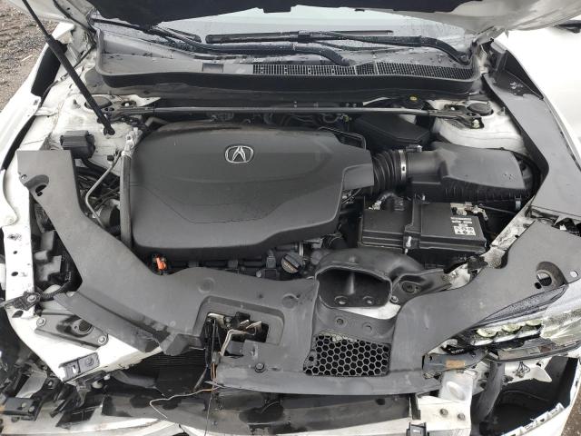19UUB3F69KA002370 - 2019 ACURA TLX TECHNOLOGY WHITE photo 11