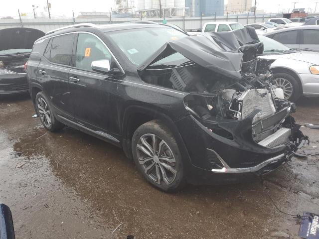 3GKALXEX9JL140986 - 2018 GMC TERRAIN DENALI BLACK photo 4