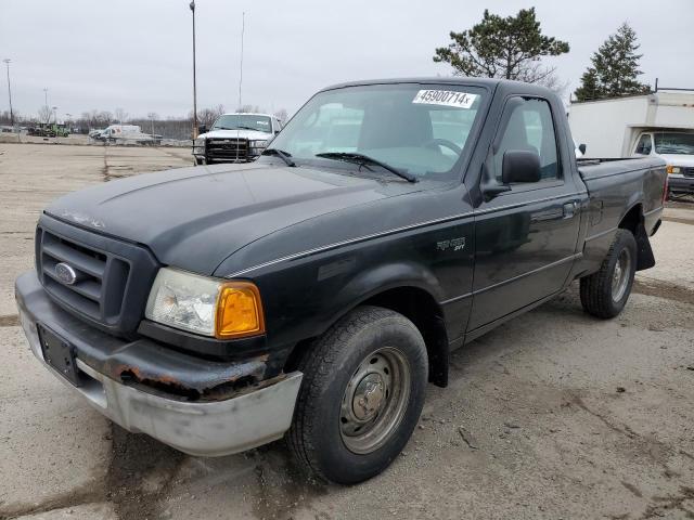 1FTYR10D94PA49664 - 2004 FORD RANGER BLACK photo 1