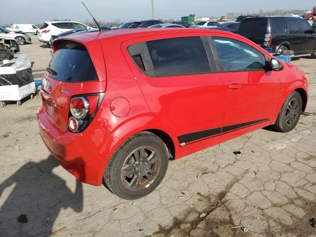 1G1JB6SH1C4173830 - 2012 CHEVROLET SONIC LS RED photo 3