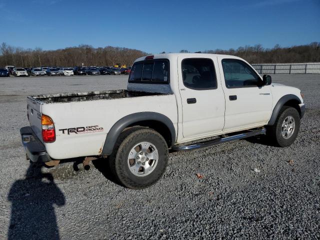 5TEGN92N13Z294106 - 2003 TOYOTA TACOMA DOUBLE CAB PRERUNNER WHITE photo 3