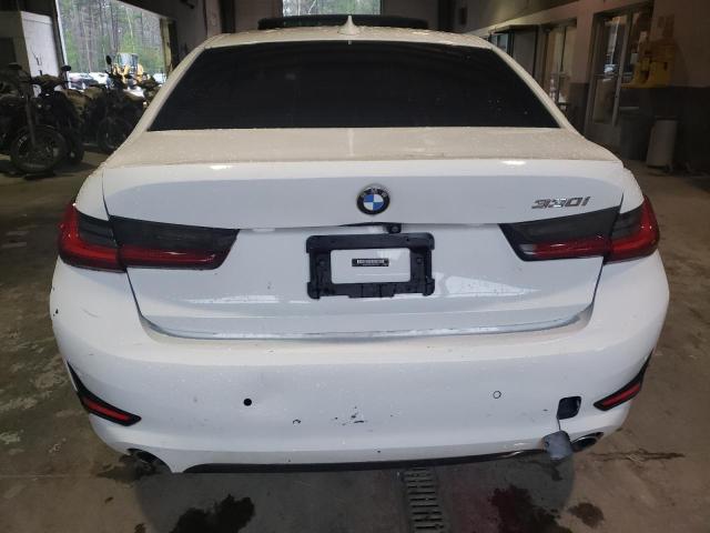 WBA5R1C50KFH11318 - 2019 BMW 330I WHITE photo 6