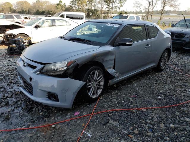 JTKJF5C75B3004399 - 2011 TOYOTA SCION TC GRAY photo 1