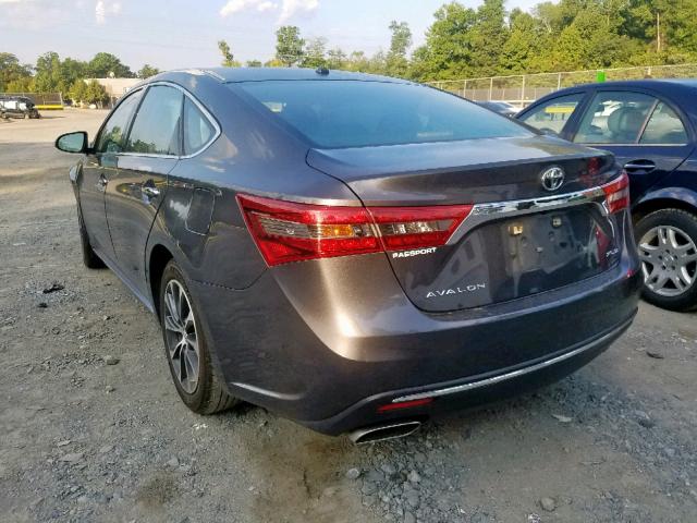 4T1BK1EB2JU270100 - 2018 TOYOTA AVALON XLE  photo 3