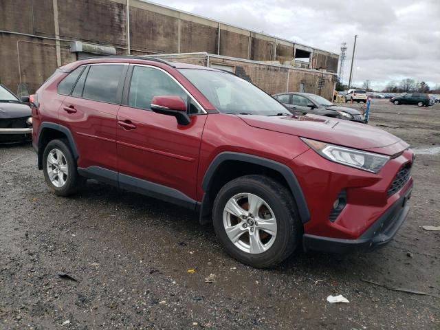 2T3P1RFV7LW094235 - 2020 TOYOTA RAV4 XLE BURGUNDY photo 4