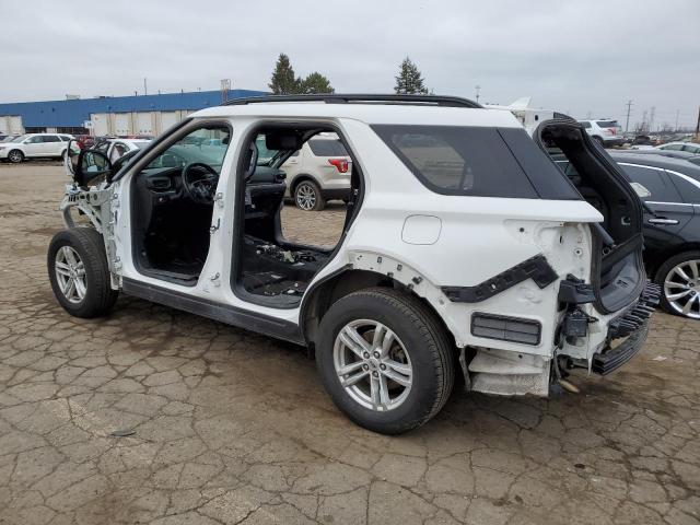 1FMSK8DH5LGB10566 - 2020 FORD EXPLORER XLT WHITE photo 2