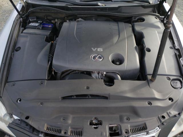 JTHBK262165011526 - 2006 LEXUS IS 250 SILVER photo 11