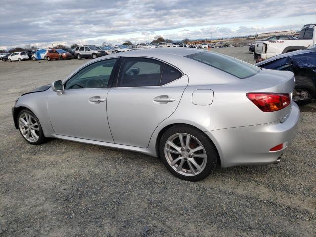 JTHBK262165011526 - 2006 LEXUS IS 250 SILVER photo 2