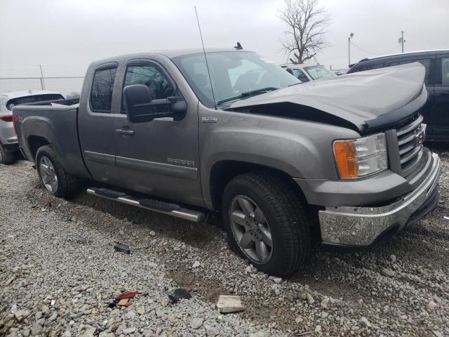 1GTR2VE72CZ261943 - 2012 GMC SIERRA K1500 SLE GRAY photo 4