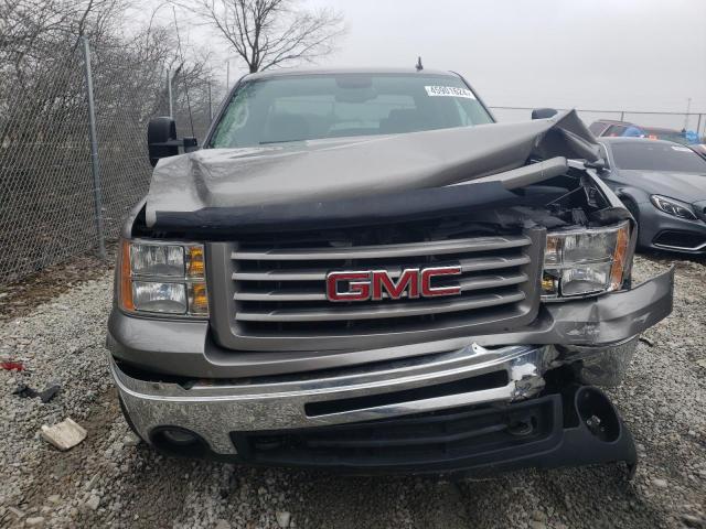 1GTR2VE72CZ261943 - 2012 GMC SIERRA K1500 SLE GRAY photo 5