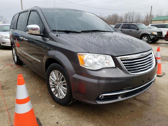 2C4RC1CG7GR304066 - 2016 CHRYSLER TOWN & COU TOURING L GRAY photo 4