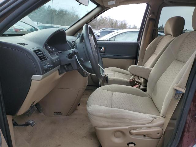 1GNDV231X8D162927 - 2008 CHEVROLET UPLANDER LS BURGUNDY photo 7