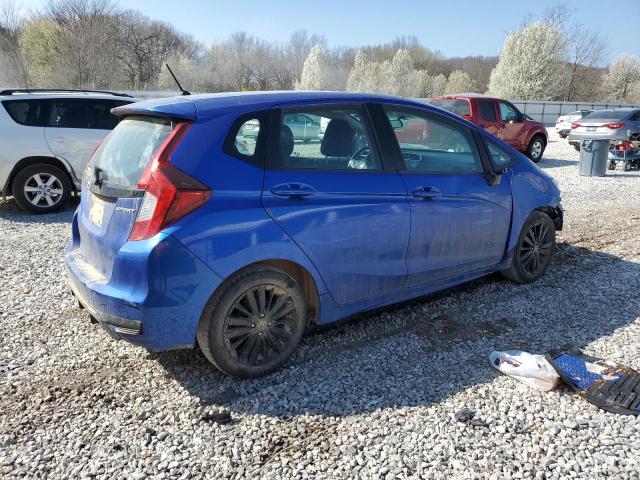 3HGGK5H61JM715786 - 2018 HONDA FIT SPORT BLUE photo 3