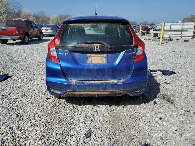 3HGGK5H61JM715786 - 2018 HONDA FIT SPORT BLUE photo 6