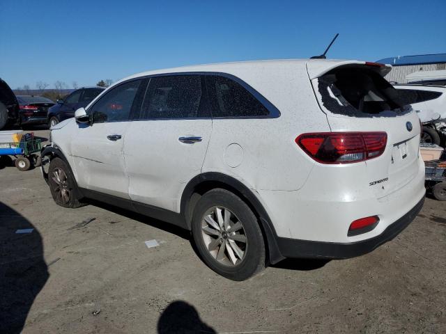 5XYPG4A38LG669013 - 2020 KIA SORENTO L WHITE photo 2