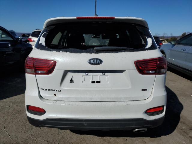 5XYPG4A38LG669013 - 2020 KIA SORENTO L WHITE photo 6