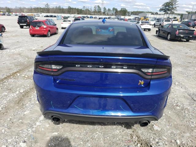 2C3CDXGJ3KH740136 - 2019 DODGE CHARGER SCAT PACK BLUE photo 6