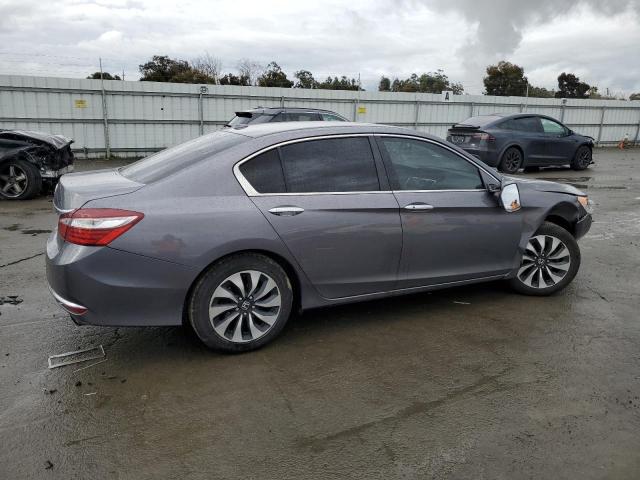 1HGCR2F78GA221905 - 2016 HONDA ACCORD EX GRAY photo 3