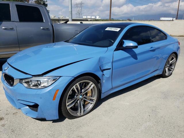 WBS3R9C50FK331844 - 2015 BMW M4 BLUE photo 1